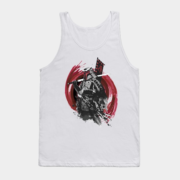 Armored Samurai Tank Top by M-HO design